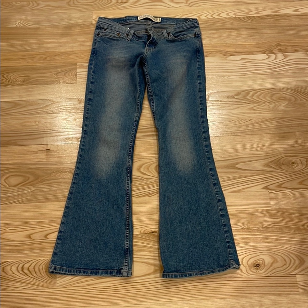 Women's Blue Flared Jeans